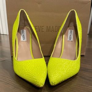 Steve Madden Daisie Citron Heels Size 8